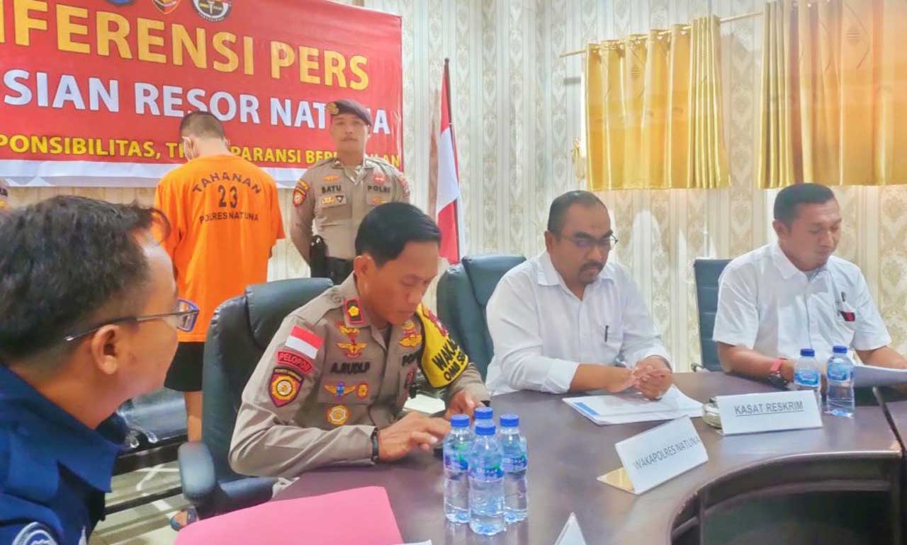 Pencuri Kotak Amal Masjid di Natuna Diringkus, Uang Hasil Curian Dipakai Judi Slot