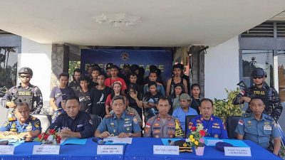 TNI AL Gagalkan Penyelundupan 28 PMI Non Prosedural di Tanjung Uban