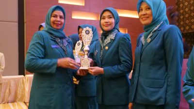 PKK Bintan Borong Piala Pada Lomba Jambore PKK Kepri 2024