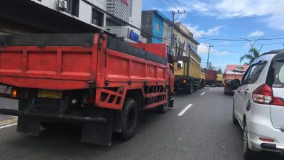 Sejumlah SPBU Tanjungpinang Alami Antrian Panjang Truk