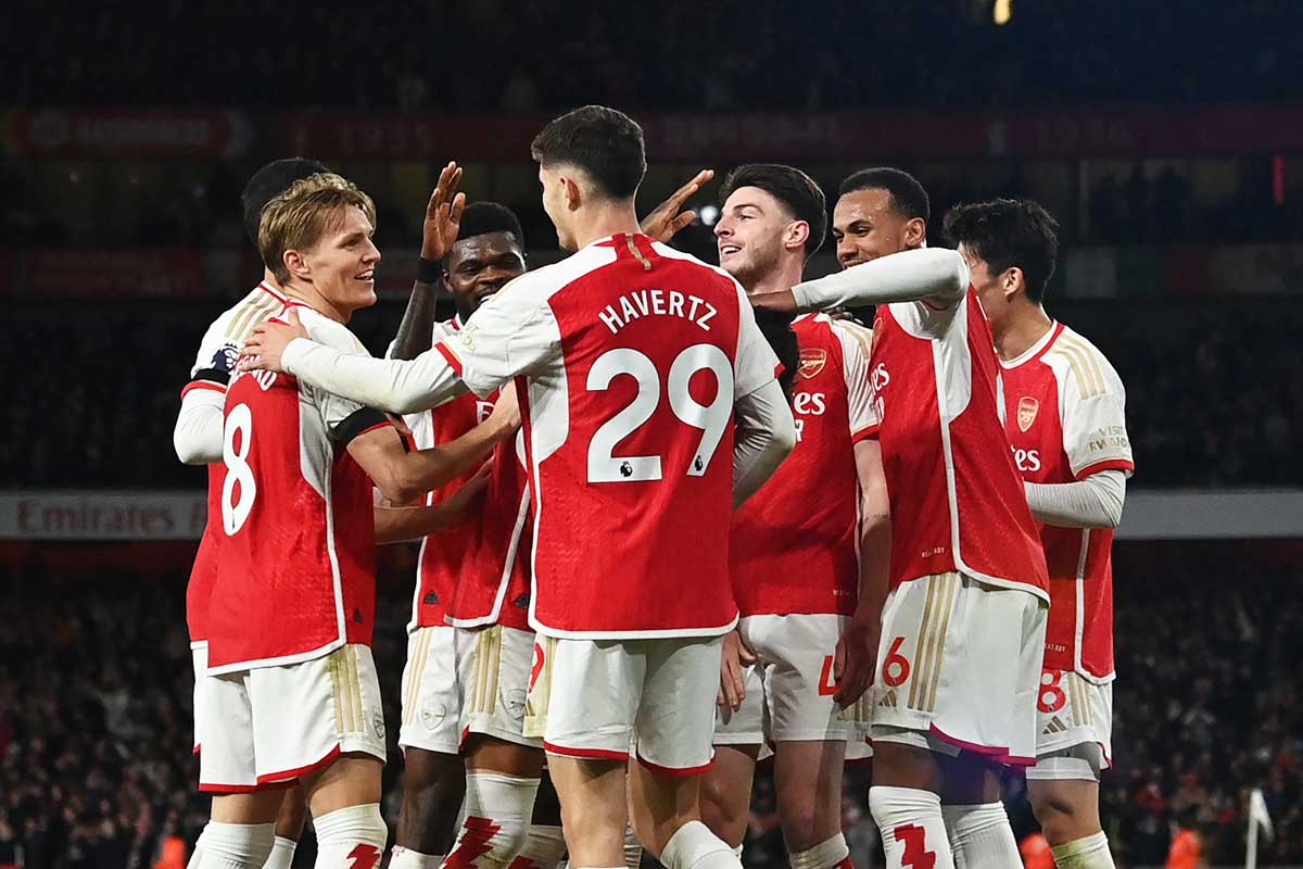 Arsenal Bantai Chelsea 5-0, The Gunners Makin Kokoh di Puncak Klasemen