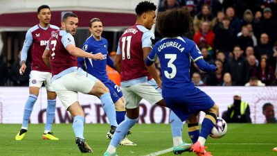 Drama Villa Park, Chelsea Gagal Menang, Imbang 2-2 Lawan Aston Villa