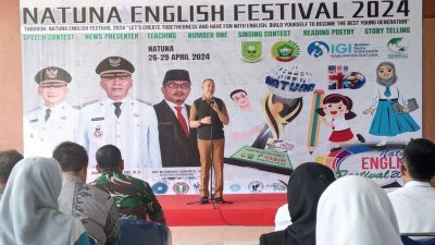 Natuna English Festival 2024, Wadah Asah Kemampuan Bahasa Inggris Pelajar Natuna