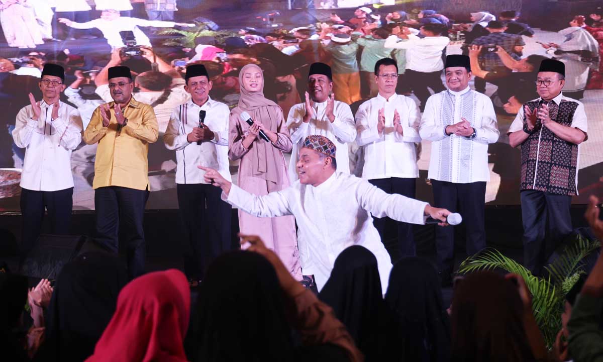 Ribuan Anak Yatim Piatu Semarakkan Buka Puasa Bersama Golkar Kepri