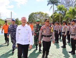 Apel Gelar Pasukan Operasi Ketupat Seligi 2024 di Natuna, Sinergi TNI-Polri dan Pemda Jaga Kamtibmas