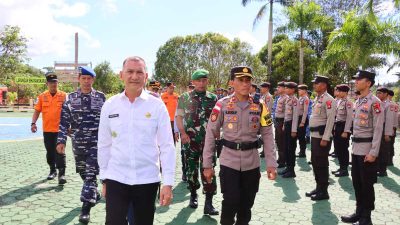 Apel Gelar Pasukan Operasi Ketupat Seligi 2024 di Natuna, Sinergi TNI-Polri dan Pemda Jaga Kamtibmas