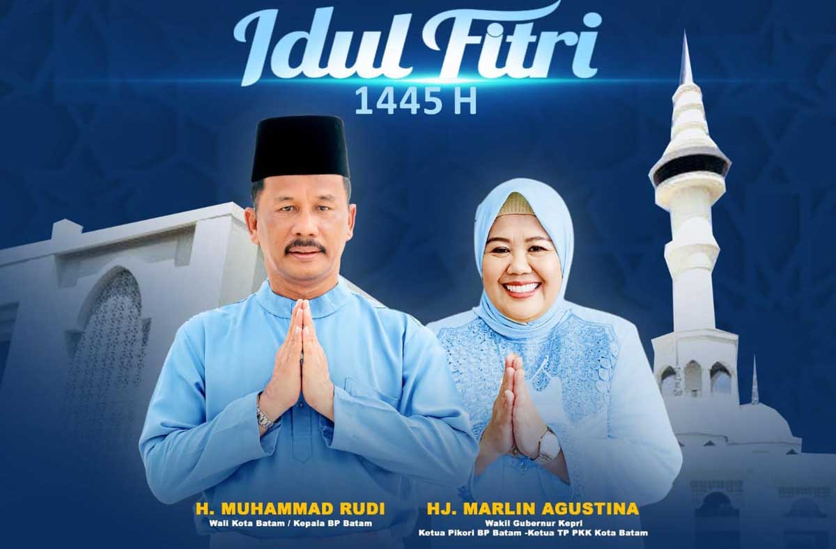 Rudi dan Marlin Gelar Halalbihalal Idulfitri 1445 H di Perumahan Rosedale