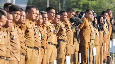 Ribuan Pegawai Pemko Batam Apel usai Cuti Lebaran