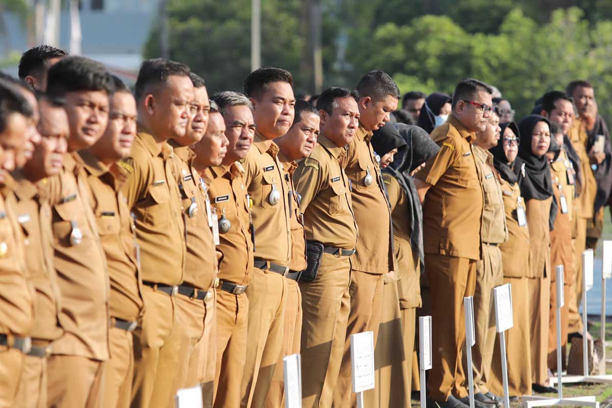 Ribuan Pegawai Pemko Batam Apel usai Cuti Lebaran