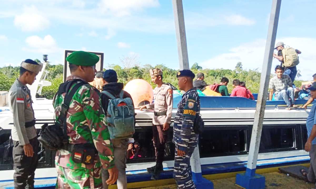 Polres Natuna Sinergi Jaga Arus Balik Mudik dan Keamanan Wisatawan