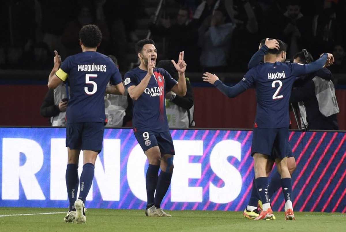 PSG Lumat Lyon 4-1, Mbappe Dkk di Ambang Juara Ligue 1