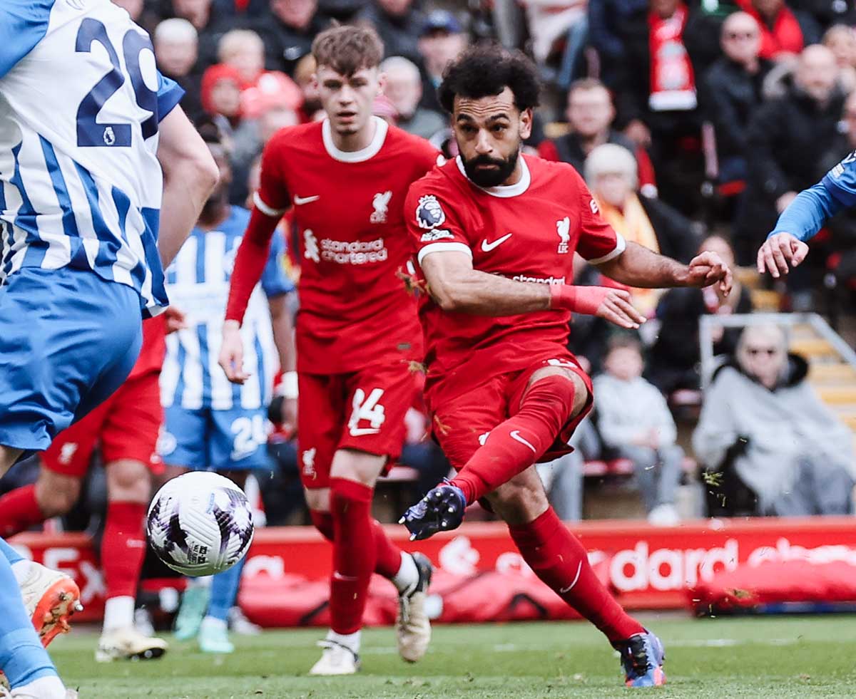 Comeback! Liverpool Menang 2-1 Atas Brighton