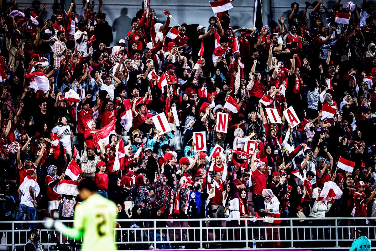 Main Jumat Dini Hari, Timnas Indonesia U-23 Dapat Dukungan Penuh Suporter