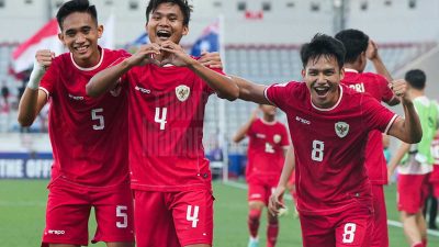 Timnas Indonesia Bungkam Australia 1-0 di Piala Asia U-23