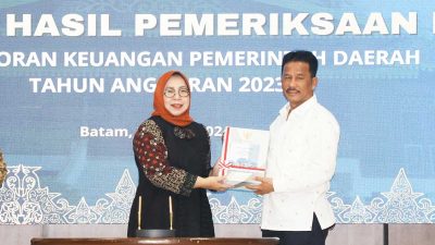 Hebat! Pemko Batam Raih Opini WTP 12 Kali Berturut-turut