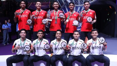 Tim Thomas dan Uber Indonesia Gagal Juara, Raih Runner-Up Setelah Kalah dari China