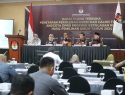 KPU Kepri Tetapkan 45 Caleg Terpilih Pada Pemilu 2024