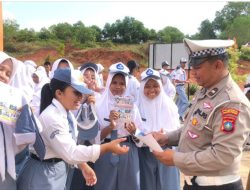 Sat Lantas Tanjungpinang Beri Pemahaman Tertib Lalu Lintas di SMAN 7 Tanjungpinang