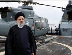 Helikopter Yang Membawa Presiden Iran Jatuh di Gunung