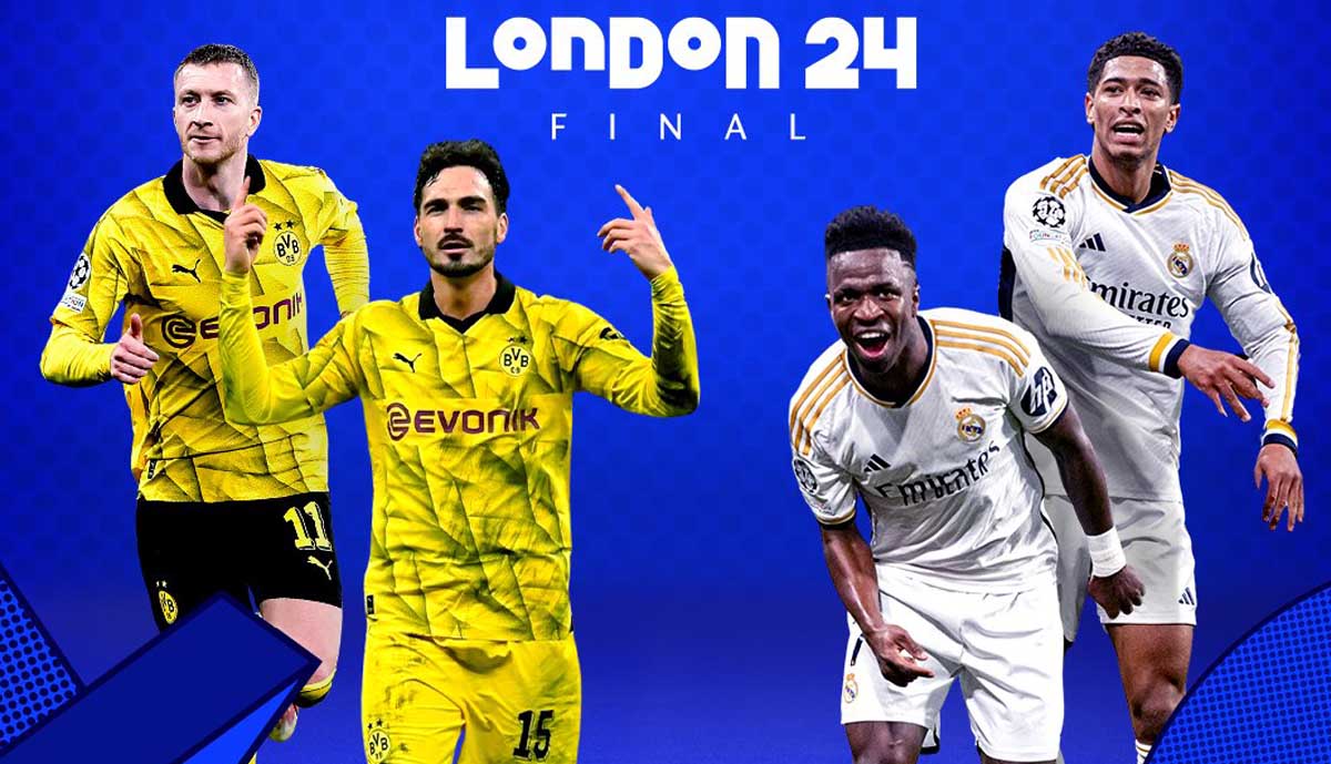 Dortmund dan Real Madrid Berlaga di Final Liga Champions