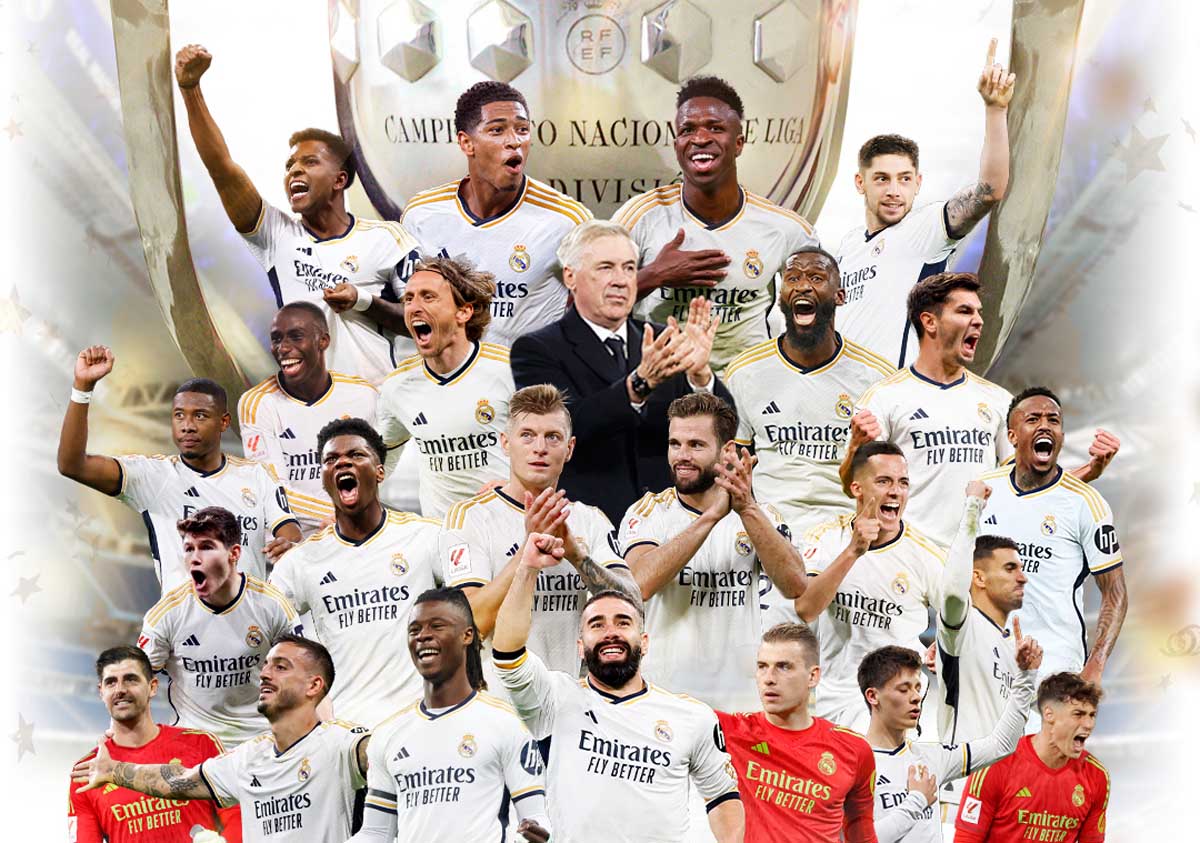 Real Madrid Juara La Liga 2023/24