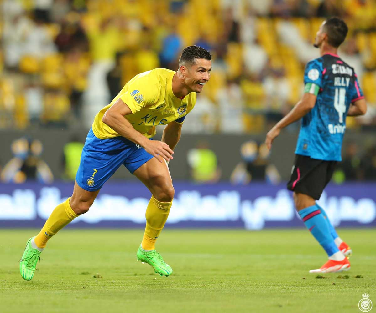 Hattrick Ronaldo Antar Al Nassr Bungkam Al Wehda 6-0