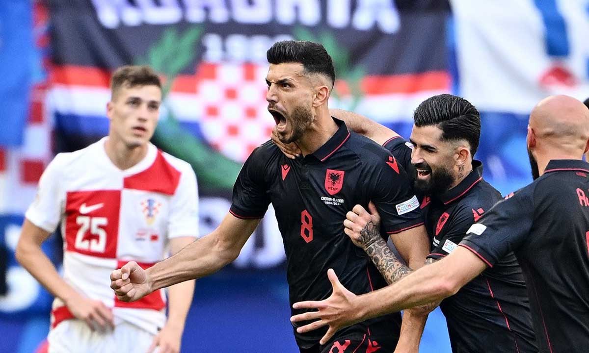 Timnas Kroasia Ditahan Imbang 2-2 Albania