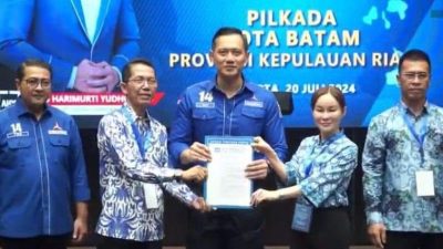 Demokrat Resmi Dukung Amsakar Achmad dan Li Claudia Chandra di Pilkada Batam