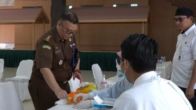 Seluruh Pegawai Kejati Kepri di Tes Urine