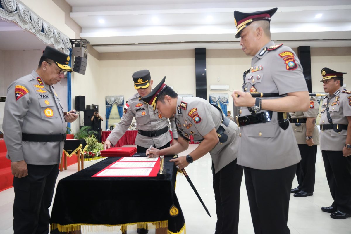 Kapolda Kepri Pimpin Sertijab Kapolresta Tanjungpinang