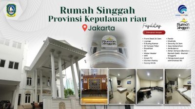 Intip Fasilitas Rumah Singgah Pemprov Kepri di Jakarta dan Batam