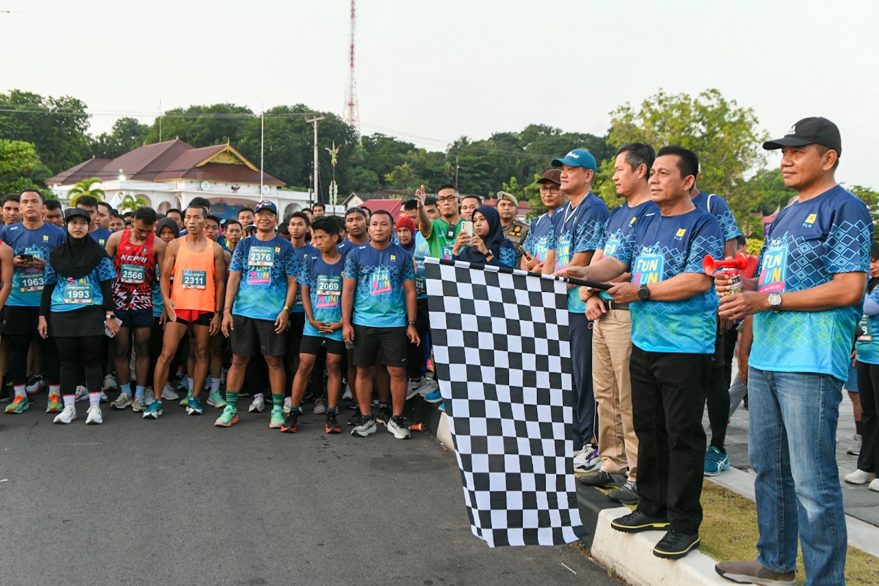 Ribuan Peserta Ikuti 5K PLN Mobile Fun Run 2024 di Tanjungpinang