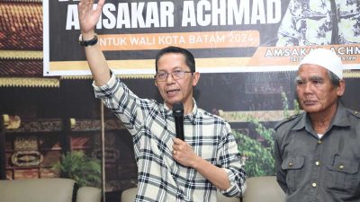 Pilkada Batam, Partai Nasdem Rekomendasikan Amsakar Achmad dan Li Claudia Chandra