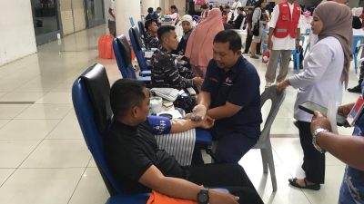 Masyarakat Tanjungpinang Antusias Ikuti Donor Darah