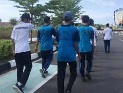 Jelang Pelaksanaan, Peserta Gerak Jalan Proklamasi Tanjungpinang Latihan Intensif