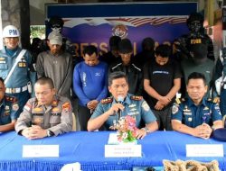 Tujuh Perompak Laut Diamankan Lanal Bintan