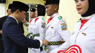 Wabup Osit Kukuhkan 26 Paskibraka Bintan