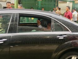 Warga dan Pedagang Pasar Encik Puan Perak Antusias Sambut Kehadiran Wapres Ma’ruf Amin