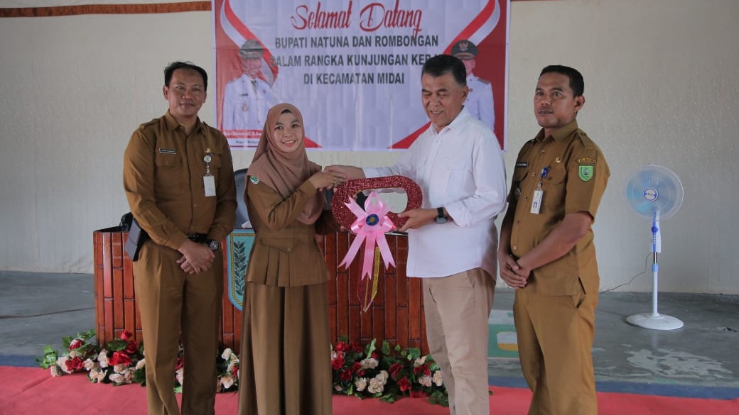 Masyarakat Pulau Midai Sambut Program Pembangunan Pemkab Natuna