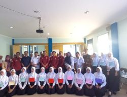 Mahasiswa Baru AKBID Anugerah Bintan Dapatkan Pembekalan Bela Negara