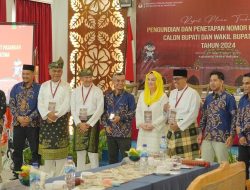 KPU Natuna Tetapkan Nomor Urut Dua Paslon Pilbup Natuna 2024