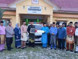 Bupati Natuna Serahkan Mobil Jenazah di Kecamatan Bunguran Timur Laut