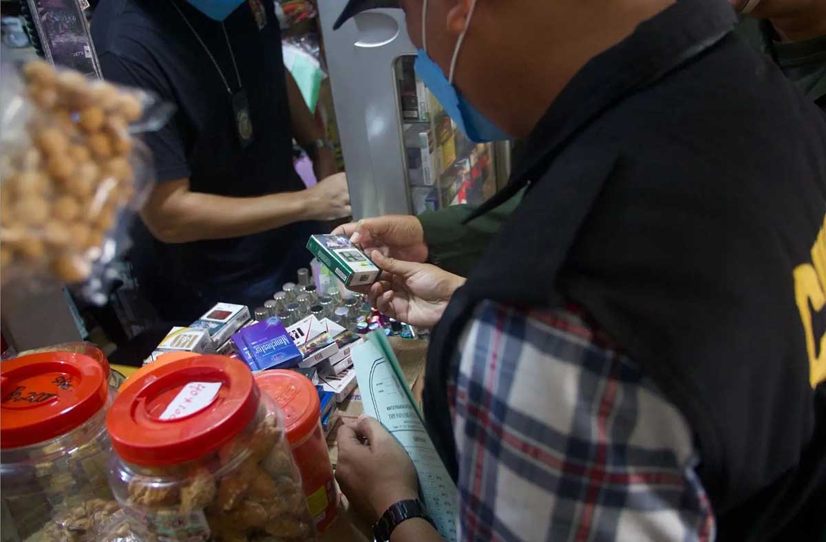 Petugas Gabungan Temukan Puluhan Ribu Batang Rokok Tanpa Cukai di Tanjungpinang-Bintan