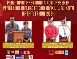 Pengundian Nomor Urut Pilwako Batam 2024: Nuryanto-Hardi dan Amsakar-Li Claudia Resmi Berlaga