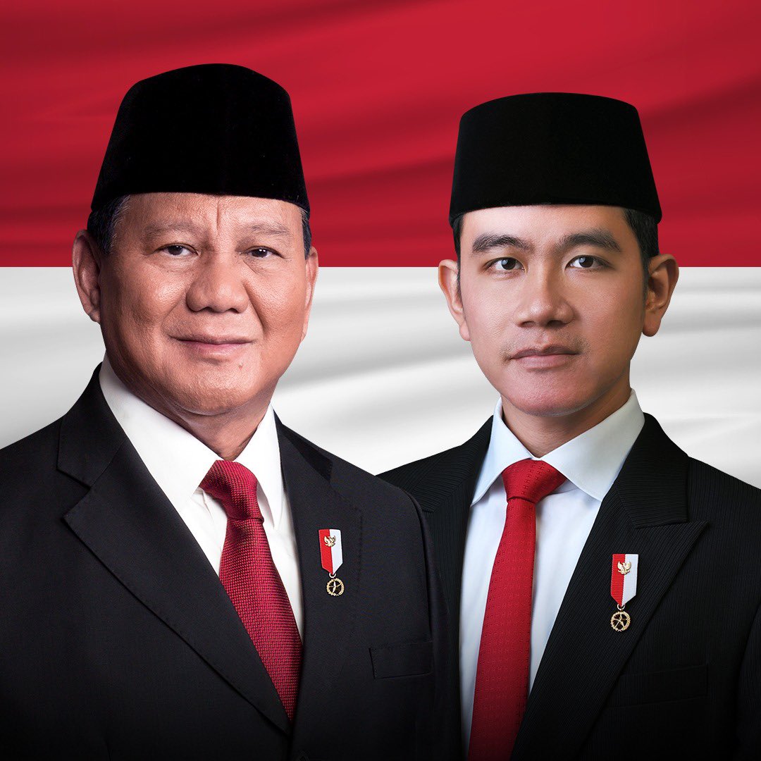 Prabowo Subianto dan Gibran Rakabuming Dilantik sebagai Presiden dan Wakil Presiden RI 2024-2029