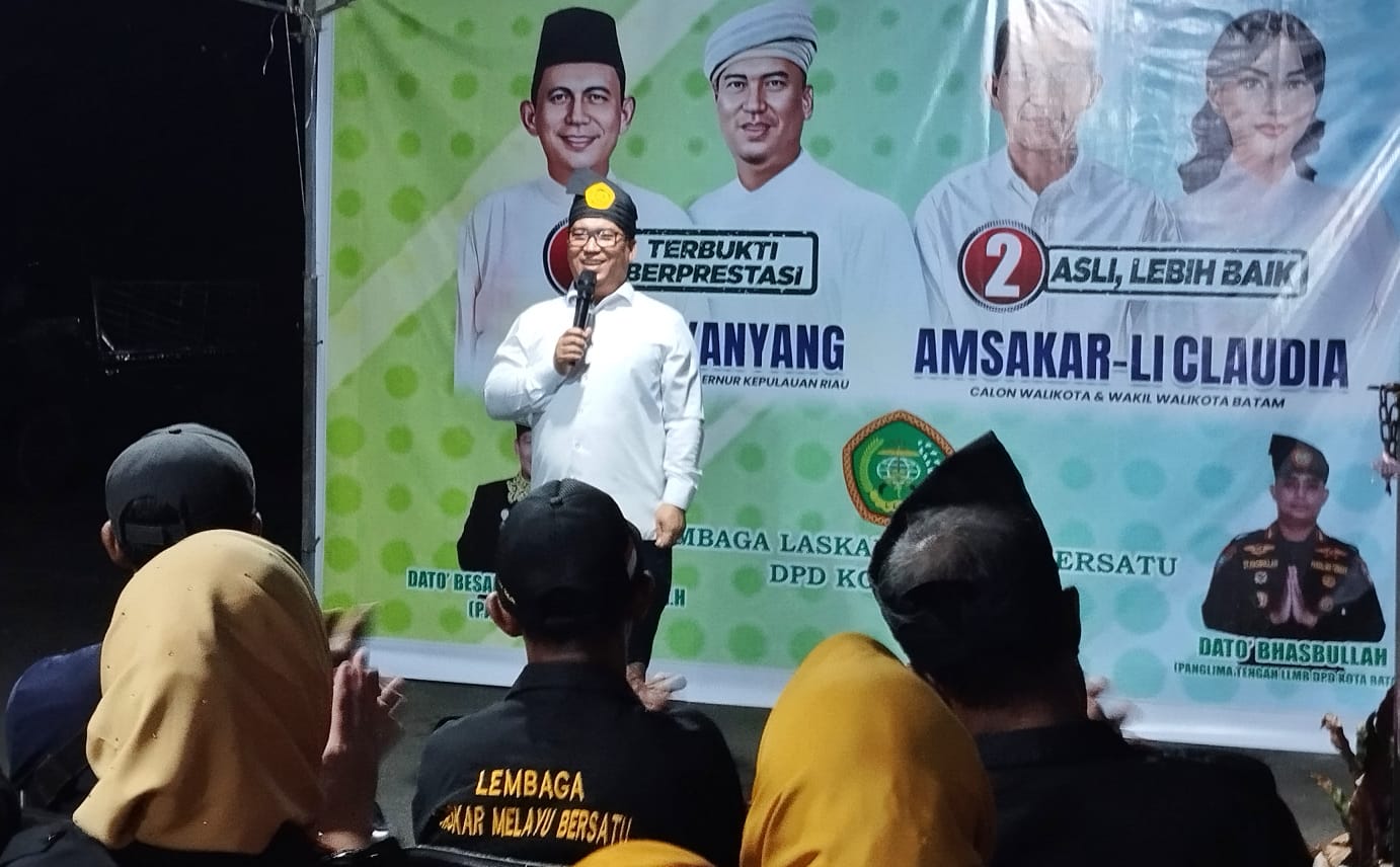 LLMB Tegaskan Dukung Ansar-Nyanyang di Pilgub Kepri 2024