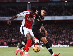 Duel Arsenal vs Liverpool Berakhir Imbang 2-2