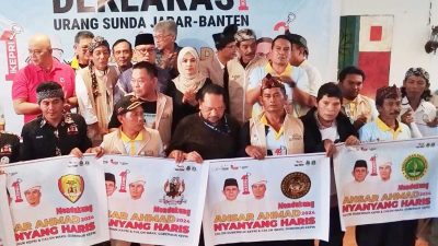 Ratusan Warga Jabar-Banten di Batam Deklarasikan Dukung Asli-Sayang