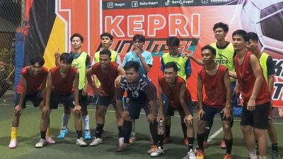 Komunitas 1 Kepri Gelar Fun Futsal di Tanjungpinang, Ajak Anak Muda Tingkatkan Sportivitas