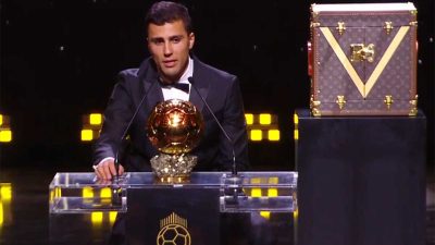 Rodri Sabet Ballon d’Or 2024, Pemain Tengah Terbaik Dunia Kalahkan Vinicius dan Bellingham